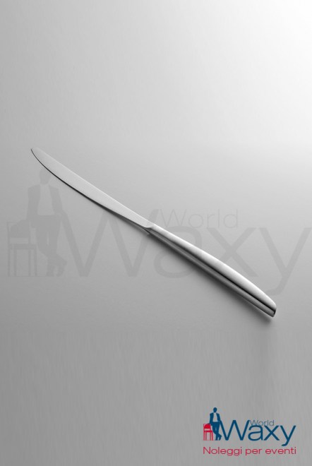 coltello tavola argento Sambonet mod Bamboo