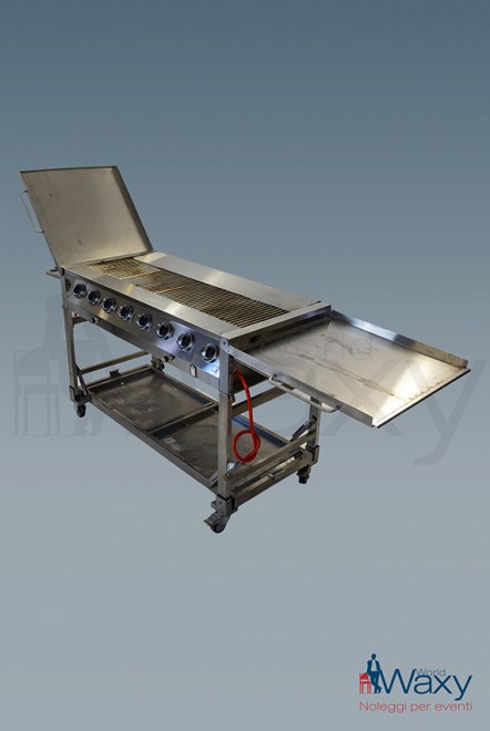 grill barbecue a gas 8 fuochi