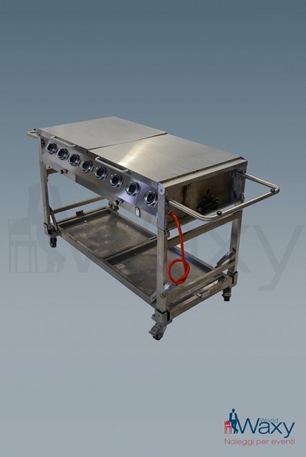 grill barbecue a gas 8 fuochi