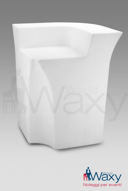 banco bar Slide mod. Jumbo corner ( 85x85xh110) luminoso