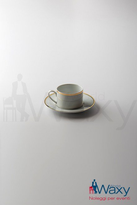 tazza the porcellana mod. Aida filo oro