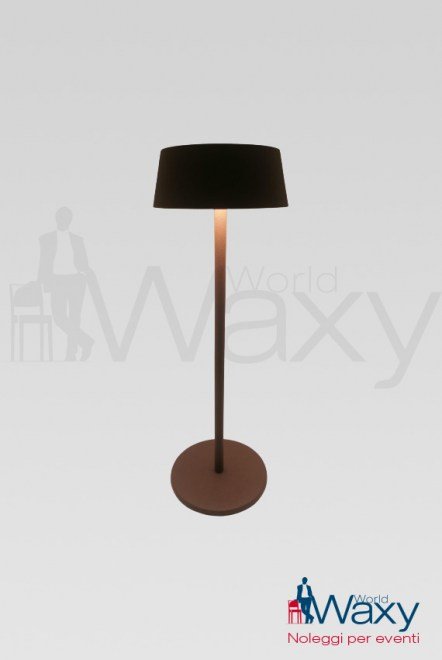 lampada da tavolo "AUSTIN" MARRONE led-ricaricabile