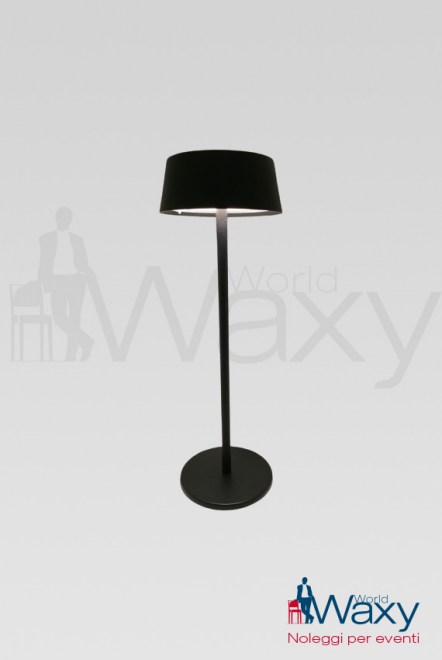 lampada da tavolo "AUSTIN" NERA led ricaricabile