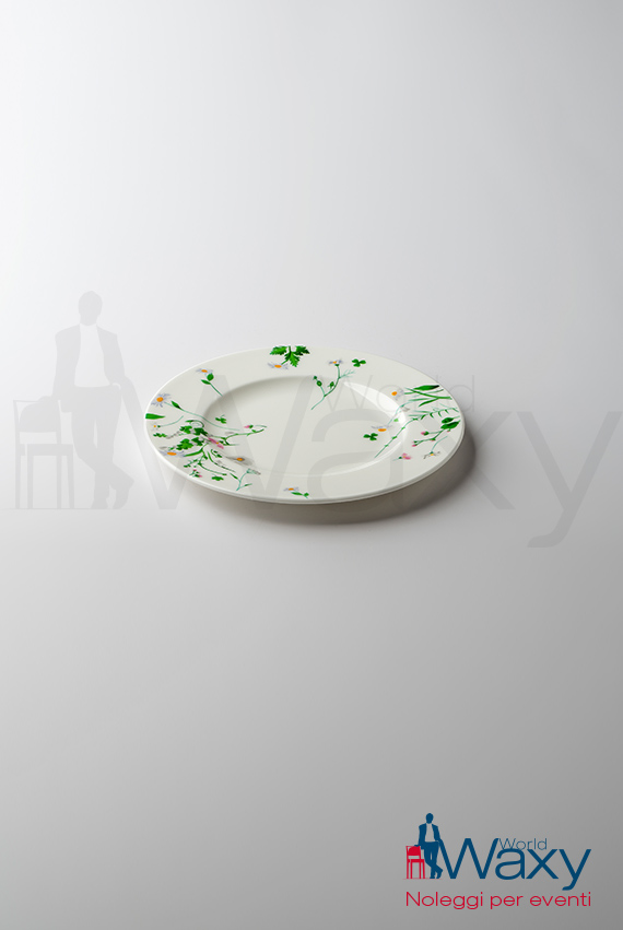 piatto pane cm 16 porcellana  mod. Floreale
