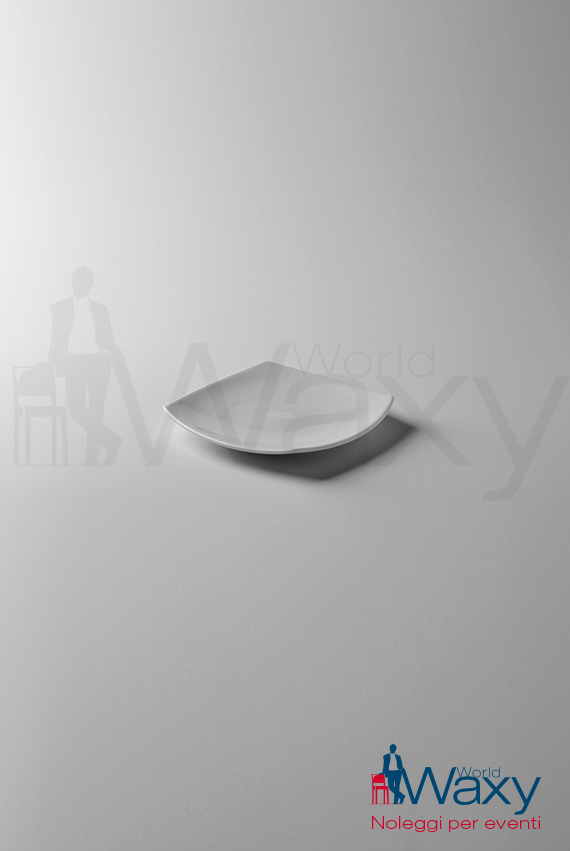 piatto pane cm 16 quadrato mod Vela