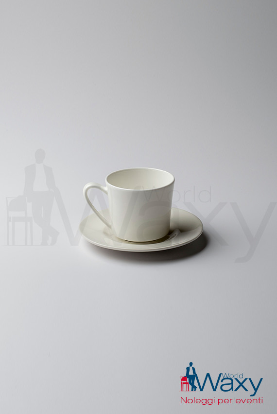 tazzina  tea mod. jade in porcellana con piattino