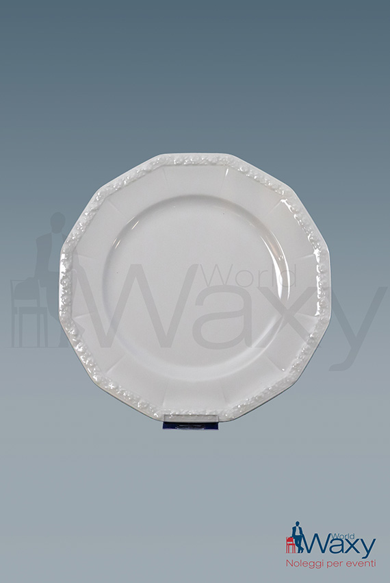 sottopiatto cm 31 porcellana bianca mod. Maria